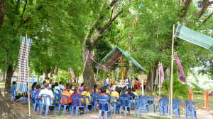 พิธีบวงสรวงสักการะศาลหลักบ้าน งานบุญซำฮะ 2568