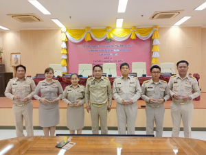 เทศบาลตำบลอ่างศิลารับโล่รางวัลประกาศเกียรติคุณสำหรับเทศบาลที่มีจำนวนบัตรเสียน้อยที่สุด