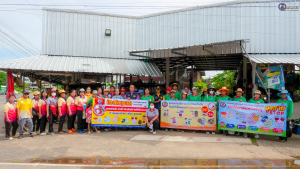 ร่วมพลังชุมชน  เดินณรงค์ป้องกันและควบคุมโรคไข้เลือดออกในชุมชน ม.2และม.4 ประจำปี 2568