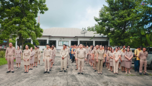 กิจกรรมเข้าแถวเคารพธงชาติ ประจำเดือน กันยายน 2568