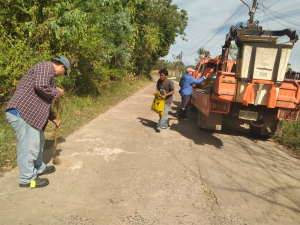 การปฏิบัติงานซ่อมบำรุง กองช่าง เทศบาลตำบลอ่างศิลา ระหว่างวันที่ 1-16 ธันวาคม 2568