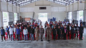 การฝึกอบรมทบทวนชุดรักษาความปลอดภัยหมู่บ้าน(ชรบ.)ตำบลอ่างศิลาและตำบลบ้านแขม ✨️